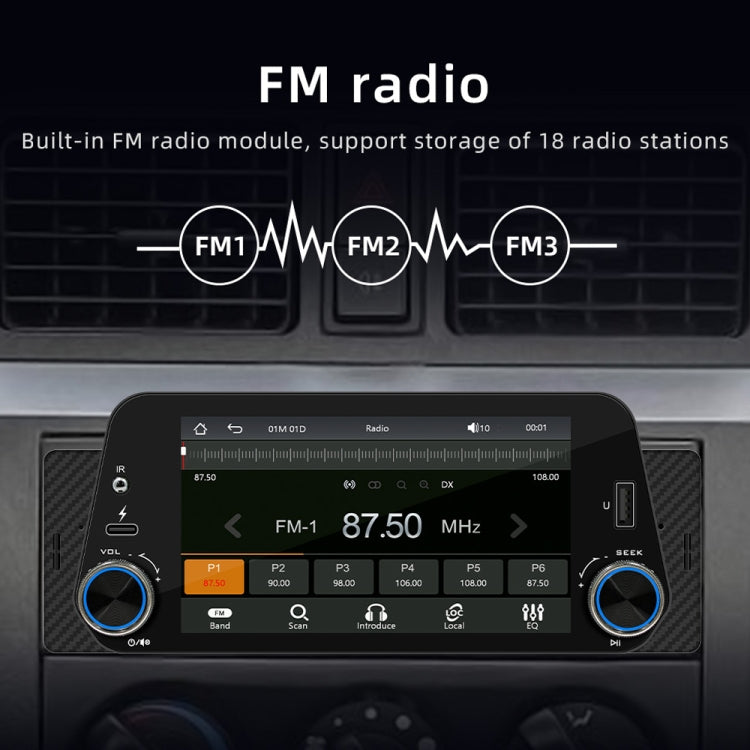 5-Inch Wireless MP5 Car Universal Bluetooth Hands-Free Radio, F152W