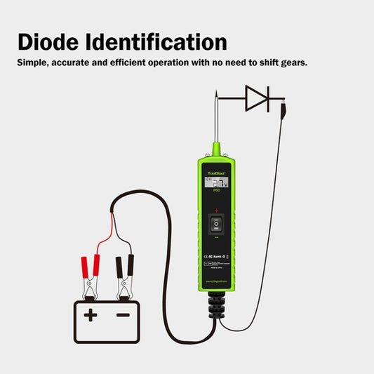 JDiag 6-30V Voltage Detector Automotive Power Circuit Diagnostic Diode, P60