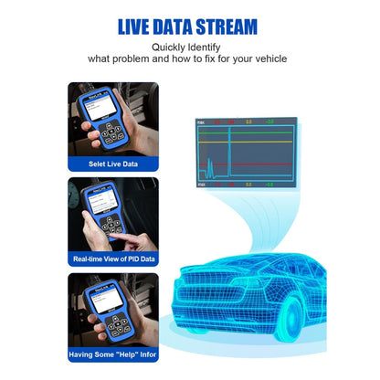 Nexas NL101 Universal OBD2 Scanner Diagnostic Tool & Battery Tester With OBDII, NL101