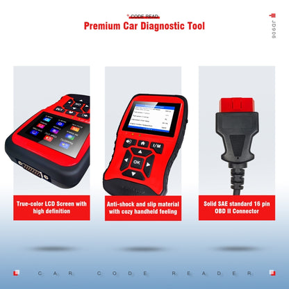 OBD Car Engine Fault Detector ELM327 Car Code Reader Card, JD906