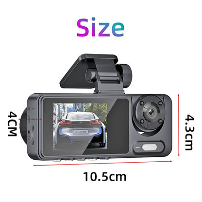 High-Definition Night Vision Driving Recorder, Dual Recording No WIFI, Triple Recording No WIFI, Triple Recording With WIFI Mobile Playback, Dual Recording 2K+720P+GPS Track+WIFI Mobile Playback