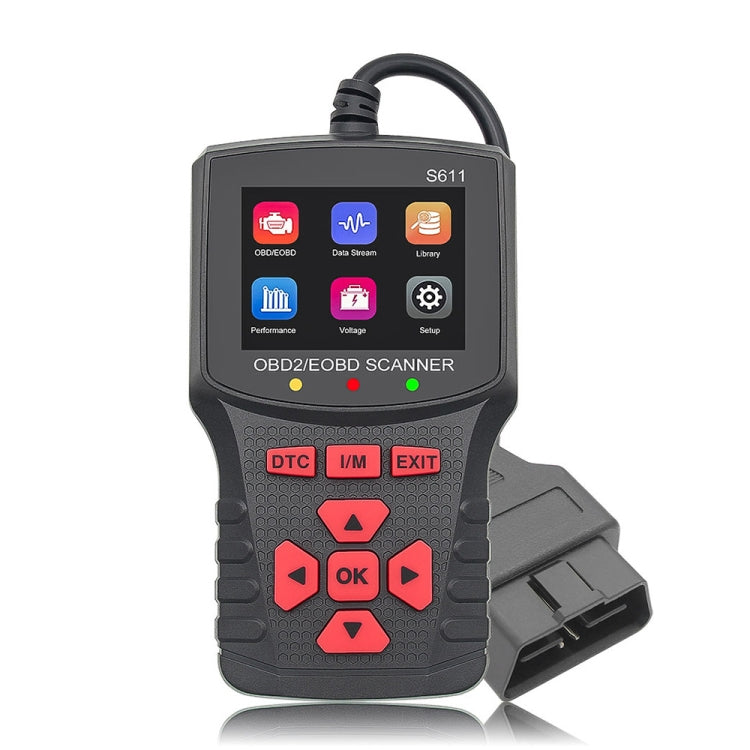 OBD/EOBD Car Handheld Intelligent Tester, S611