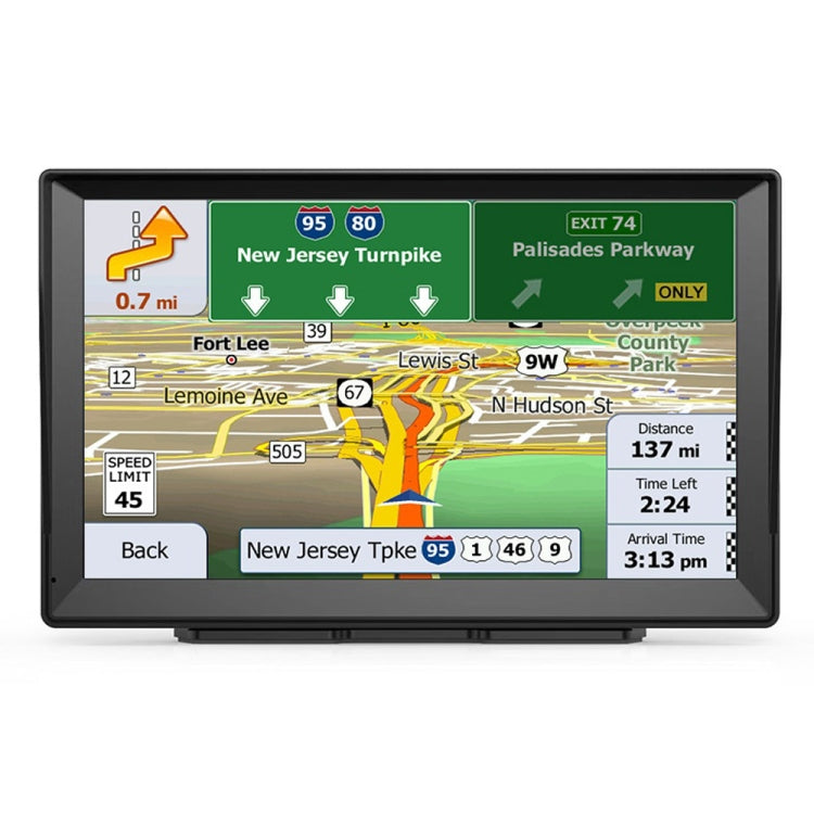 9 Inch 8G/256M Car GPS Navigator With Large Screen Capacitive Bluetooth Map, United States, Canada, Mexico Map, Europe Map, United Kingdom Map, Germany Map, Russia + Ukraine + Belarus Map, Australia Map, South America Map, Middle East Map