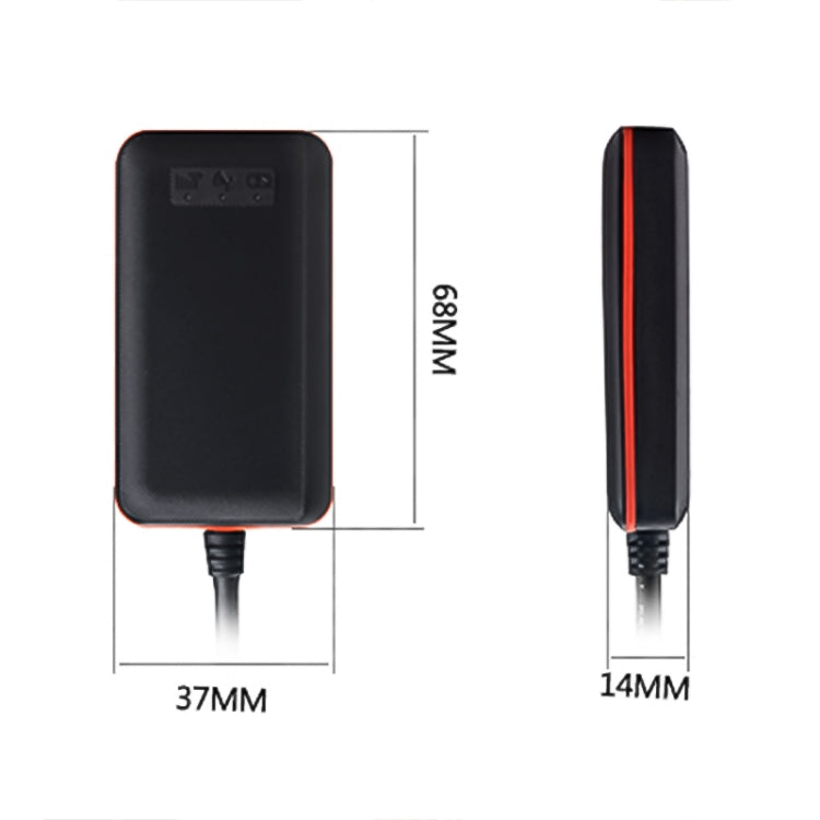 TK108 2G 2PIN Realtime Car Truck Vehicle Tracking GSM GPRS GPS Tracker, Support AGPS, 2PIN