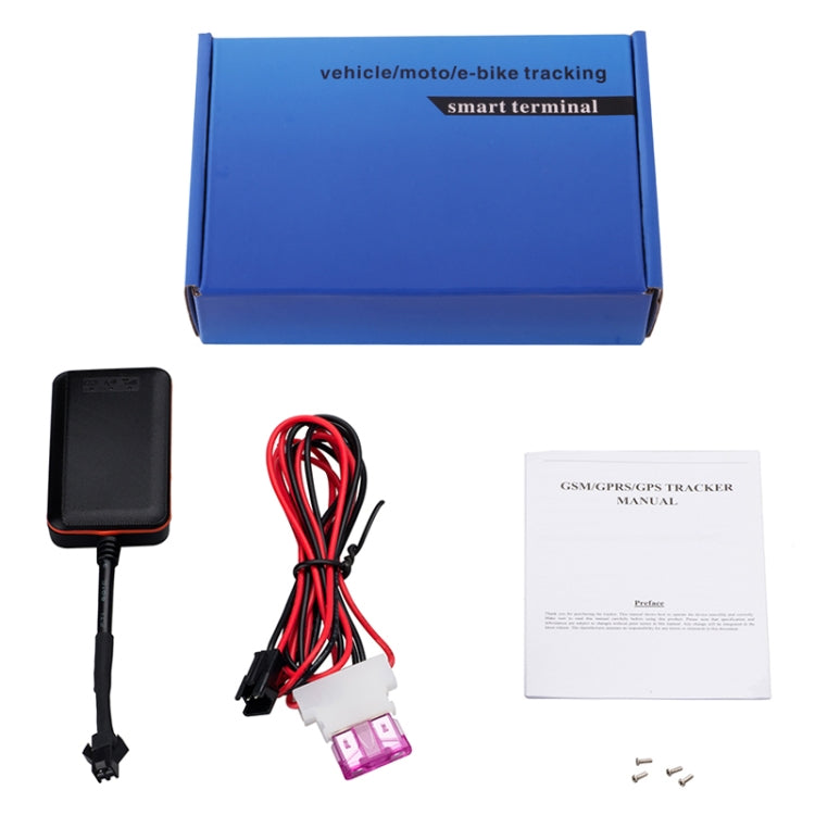 TK108 2G 2PIN Realtime Car Truck Vehicle Tracking GSM GPRS GPS Tracker, Support AGPS, 2PIN